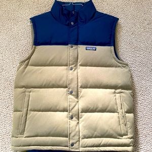Men's Reversible Bivy Down Vest size medium